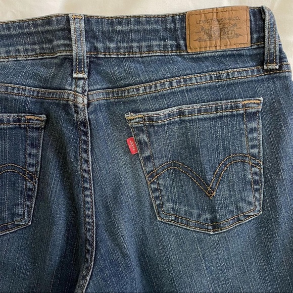 Vintage Levi's 545 Low Boot Cut distressed denim - Picture 4 of 5